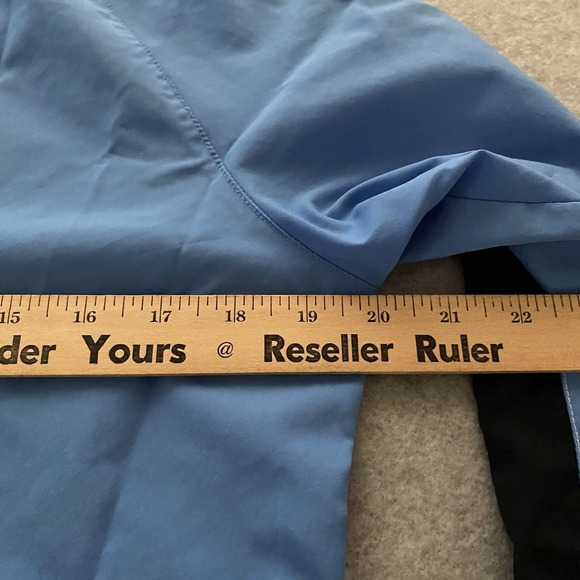 Nike Sportswear Track‎ Jacket Women's Medium Blue Striped Sleeve Microfiber Zip - Picture 13 of 15